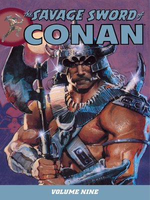 cover image of Savage Sword of Conan, Volume 9